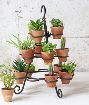 Iron Pot Display Stand - Large