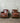 Vintage Brown Leather Club Armchair Chairs - Pair