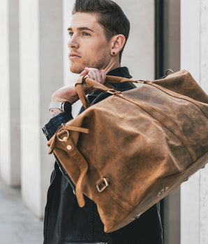 Leather Duffle Bag