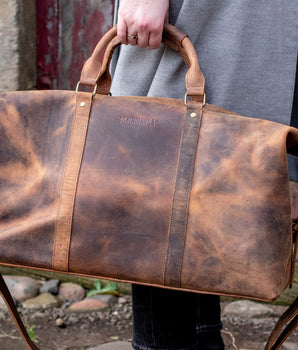 Leather Duffle Bag