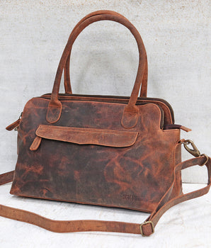 Leather Handbag - Sophia