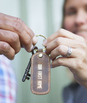 Leather Keyring