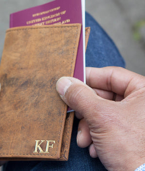 Leather Passport Holder