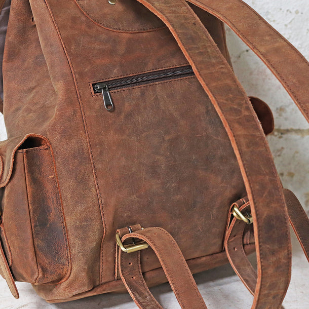Leather Rucksack | Handmade By Experts | Scaramanga