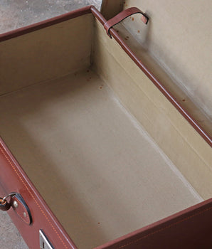 Vintage Leather Suitcase