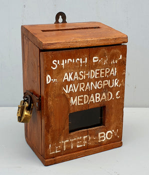 Old Wooden Letter Box