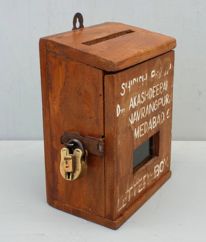 Old Wooden Letter Box