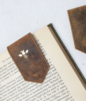 Magnet Leather Bookmark