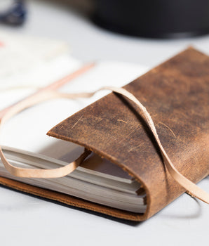 Medium Leather Bound Journal