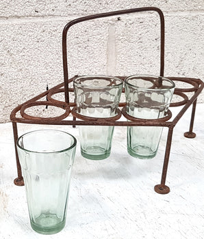 Metal Chai Glass Holder