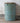 Turquoise Vintage Storage Drum