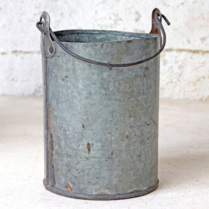 Repurposed Metal Bucket - Mini