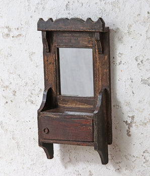 Old Wooden Mirror