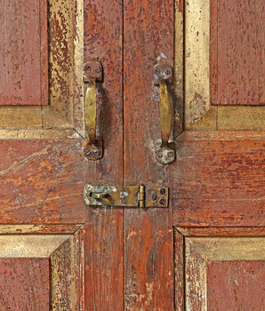 Antique Shuttered Window Frame