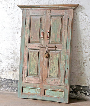 Rustic Shuttered Window Frame