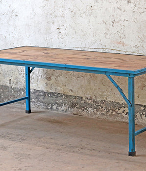 Industrial Style Folding Table - Extra Large