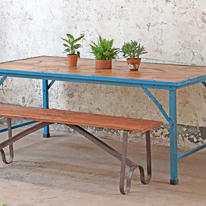 Industrial Style Folding Table - Extra Large
