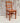 Antique Oak Chapel Chairs - Set of 6
