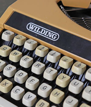 Old Wilding Typewriter