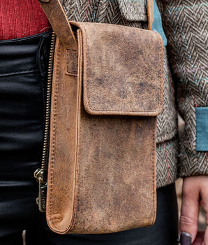 Leather Phone Bag