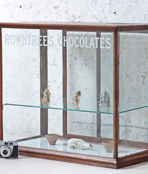 Vintage Rowntree's Glass Display Cabinet