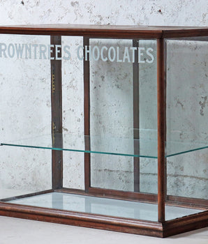 Vintage Rowntree's Glass Display Cabinet