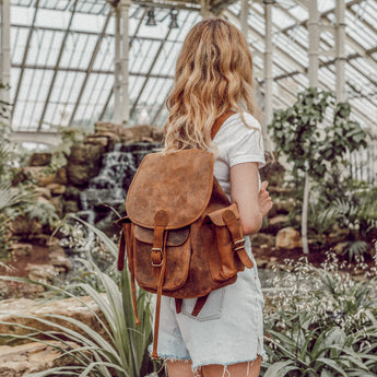 Leather Backpacks For Women Womens Leather Backpack