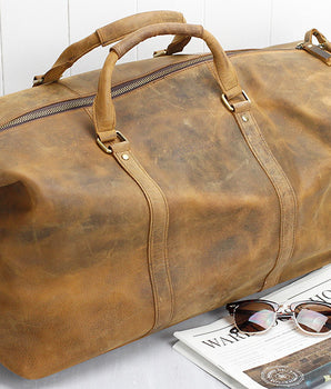 Leather Duffle Bag