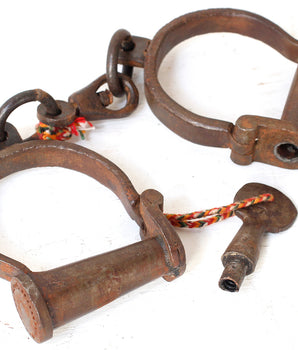 Old Iron Handcuffs