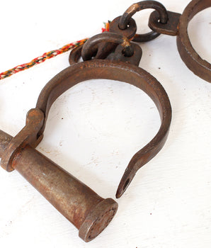 Old Iron Handcuffs