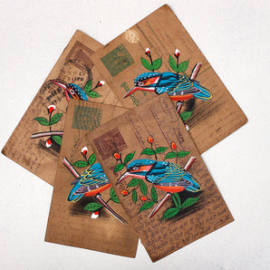 Vintage Postcard - Kingfisher