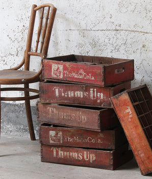 Vintage Thums Up Soda Crate