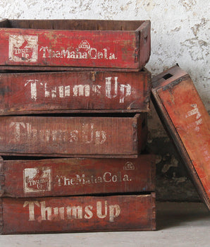 Vintage Thums Up Soda Crate