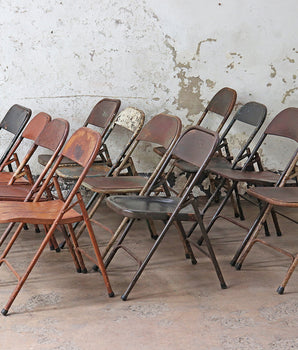 Set Of 12 Vintage Chairs - Mixed