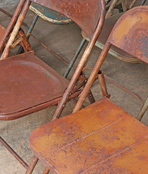 Set Of 12 Vintage Chairs - Mixed