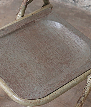 Set Of 4 Vintage Silver Chairs