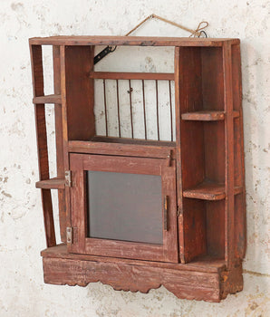 Rustic Wall Display Rack