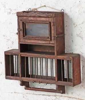 Vintage Cabinet Rack