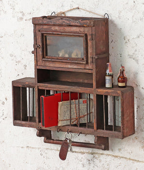 Vintage Cabinet Rack