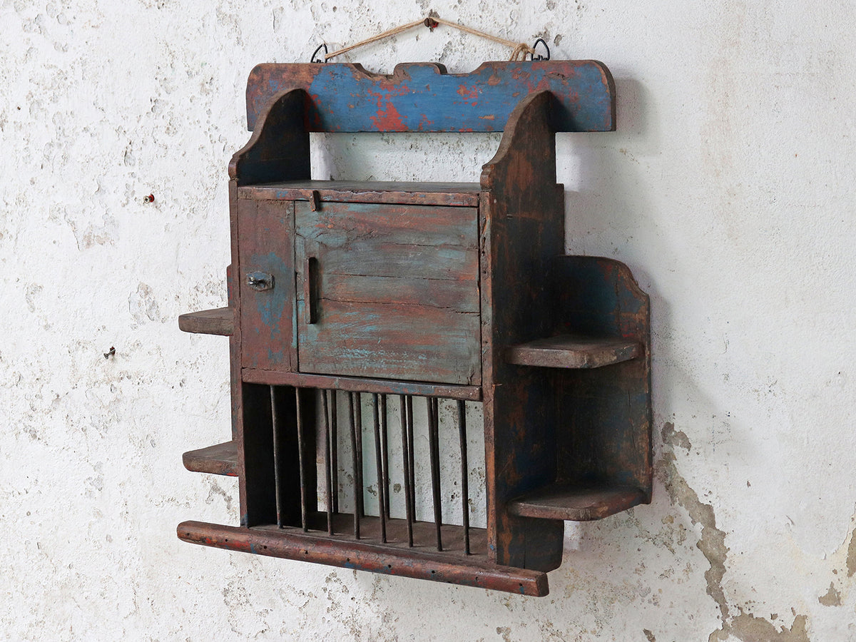Retro Rack Furniture Shabby Chic Vintage Cabinet Rack | Vintage Storage | Scaramanga