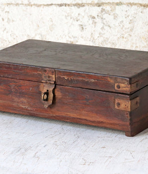 Vintage Wooden Spice Box