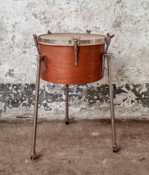 Vintage Drum Side Table