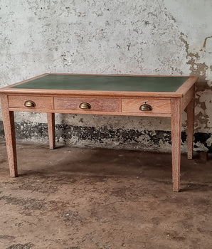 Large Antique Oak Desk