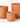 Terracotta Plant Pots Set Of 3 - U curved