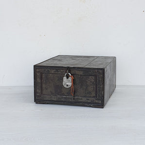 Small Antique Deeds Box