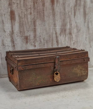 Old Metal Trunk