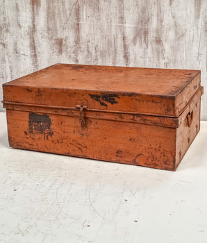 Vintage Painted Trunk