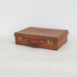 Old Leather Attache Case