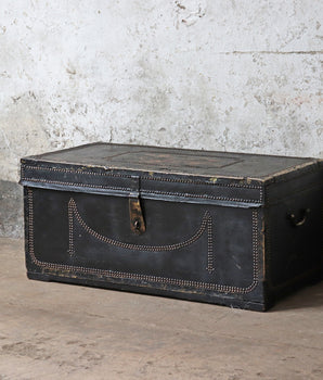 Leather Camphorwood Campaign Chest