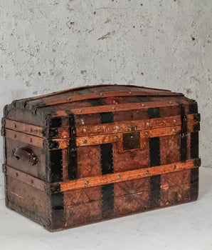 Pirate Chest Late Victorian Trunk